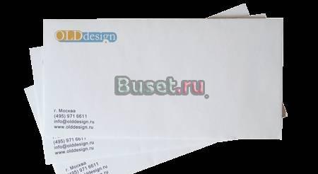 Печать на конвертах Москва