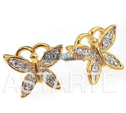 Изящные серьги в форме бабочек "Tiffany  Co." Москва