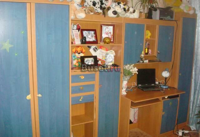 Продам кровать и детскую стенку Юниор софт (синия) Москва