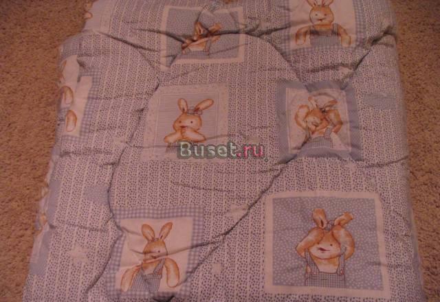 Одеяло на овчине + чехол, уголок и лента Екатеринбург