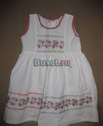 Платье летнее для девочки от 1 до 2,5 лет Москва