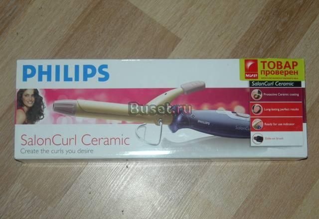 Керамические щипцы для создания локонов Philips Москва