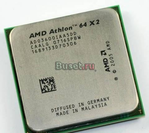 Процессор AMD Athlon 64 X2, 3600+, 2000MHz Москва