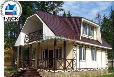 Каркасно-щитовой дом, 117 кв.м Москва