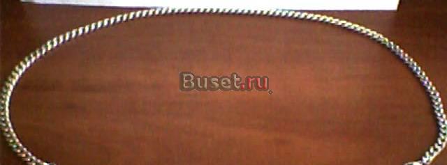 Цепь серебрянная 100 грамм. Проба 999 Москва