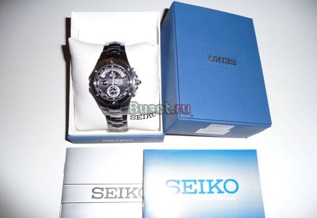 Seiko Coutura Хронограф, новые за полцены Москва