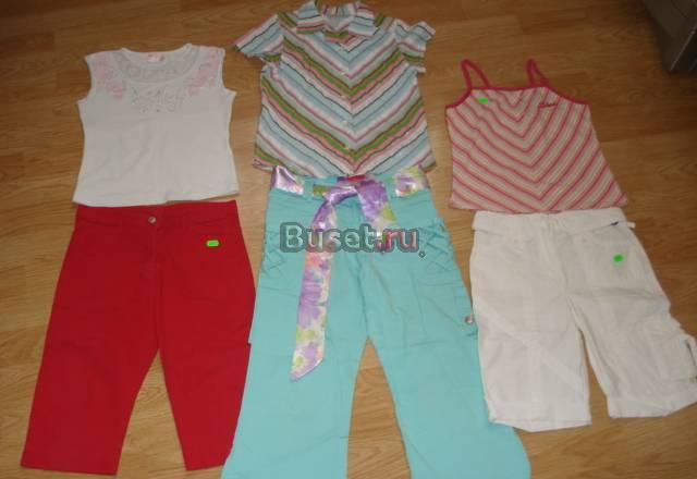Бриджи, штаны х/б на лето на 7-8лет Москва