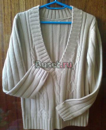 Прекрасный пуловер карамельного оттенка Пермь