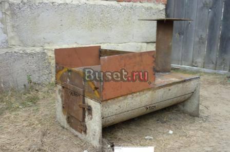 Печь для бани из трубы Кузнецк