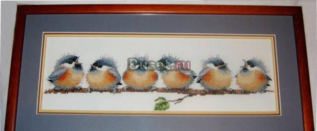 Птенцы (вышивка) Москва