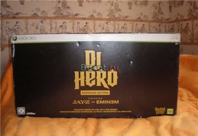 Игра DJ hero -Renegade Edition для xbox 360 Новая Москва