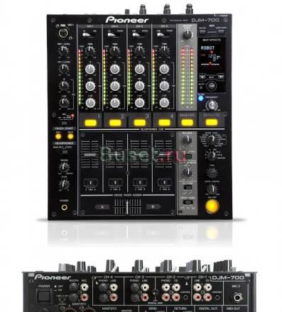 Pioneer DJM-700(K) DJ микшер Москва