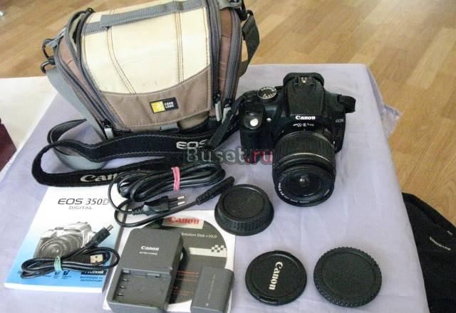 Canon EOS 350D + много всего. недорого Санкт-Петербург
