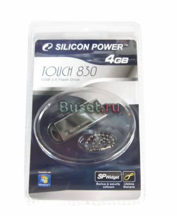 USB 2.0 Flash, Silicon Power Touch 830, 4GB Санкт-Петербург