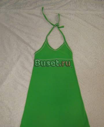 Сарафан зеленый трикотажный Санкт-Петербург