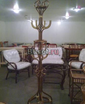 Вешелка стойка ( ротанг ) Москва