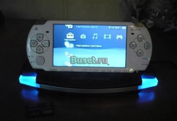 Sony PSP Slim белая,отл.сост,прошита,карта 4 гб Санкт-Петербург
