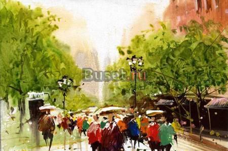 Картина холст акрил 2008 г. 13    f-artplanet.ru Москва