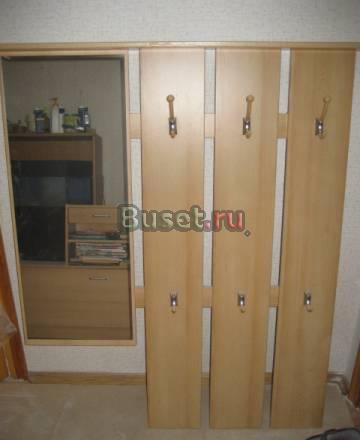 Прихожая вешалка с зеркалом и обувница Москва