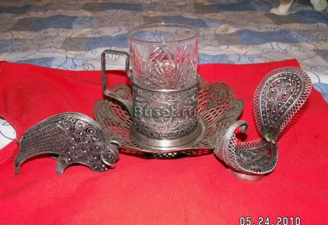 Скань кружевная, набор - подстаканник и т.д Москва