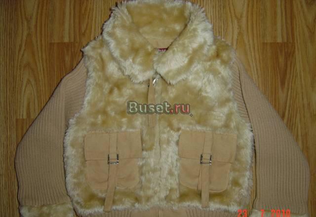 Курточка из иск. меха р. 92-98 Санкт-Петербург