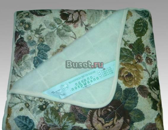 Одеяло-покрывало с мехом мериноса Москва