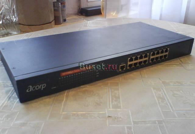 Acorp  9HU16DP, 16-port 10/100Mbps Москва