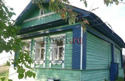 Д.Ивашово дом деревенский сруб обшит доской Переславль-Залесский