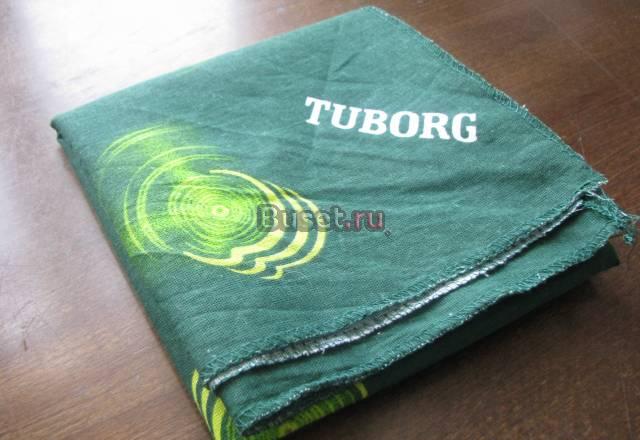 Бандана "Tuborg" 60 на 60 сантиметров Санкт-Петербург