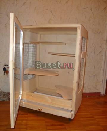 Клетки для шиншилл деревянные, новые Москва