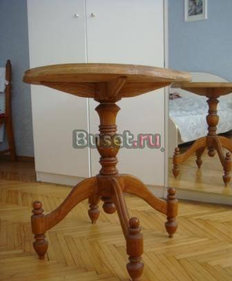 Стол б у круглый, массив дерева Москва