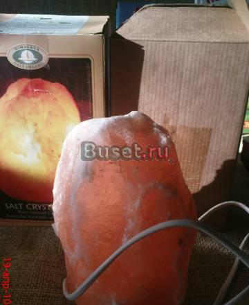 Новая солевая лампа ионизатор-светильник Москва