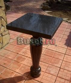 Столик из чёрного камня Москва
