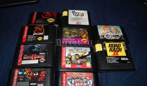 10 оригинальных картриждей для Sega Genesis Москва