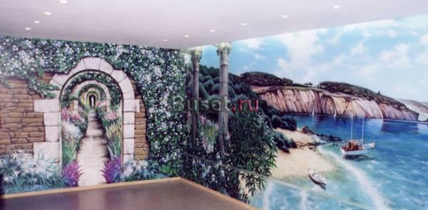 Роспись стен Москва