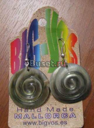 Серьги зелёные Новосибирск