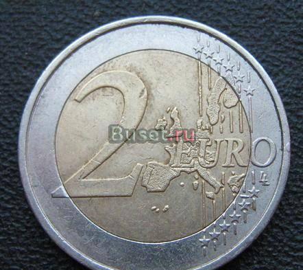 Германия 2 евро 2002 J Новосибирск