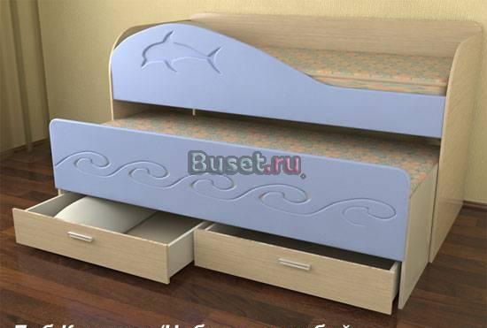 Кровать двухярусная Дельфин Москва