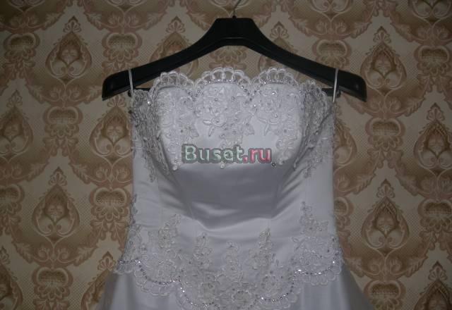 Счастливое свадебное платье (почти даром) Москва