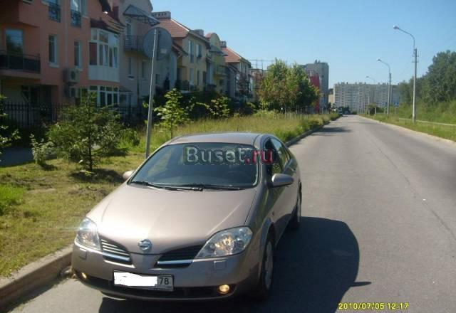 Nissan Primera, 2007г,седан,56т.км,1 хозяин Санкт-Петербург