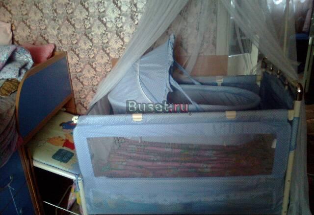 Кроватка с люлькой для девочки Красноярск