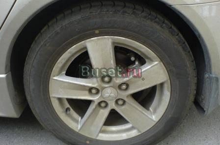 Колёса на дисках , фирменные от Лансера X . R 16 Санкт-Петербург