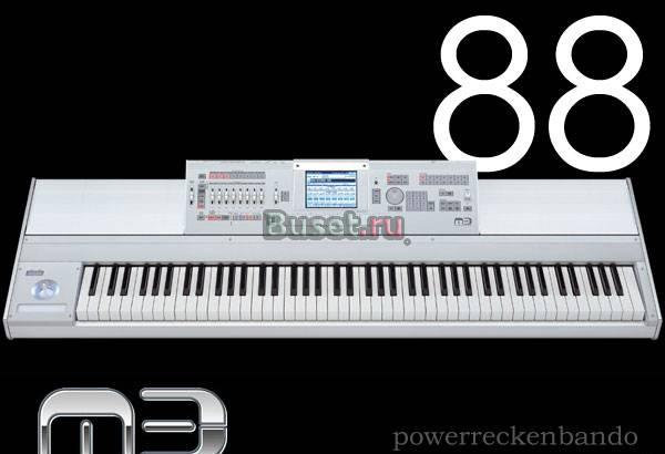 Синтезатор рабочая станция Korg M3 88 Москва