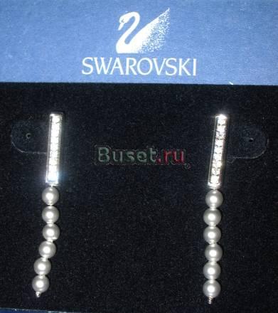 Новые серьги "swarovski". Оригинал Москва