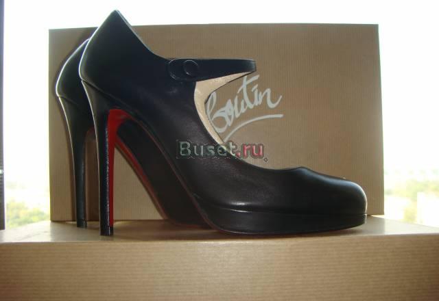 Кожаные туфли от christian louboutin Москва