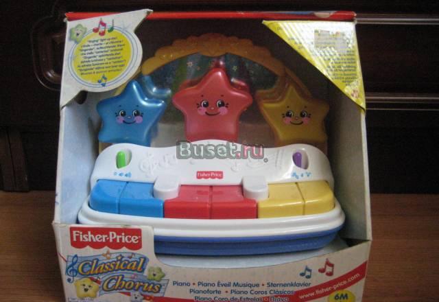 Классическое пианино Fisher Price Москва