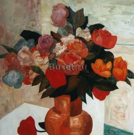 Картина холст масло 2008 г. 9  f-artplanet.ru Москва