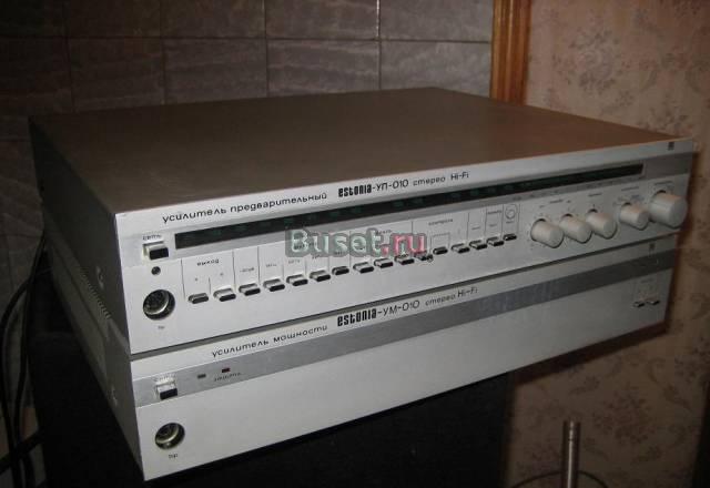 Двухблочный усилитель"эстония-010"2-50вт.4500р Санкт-Петербург