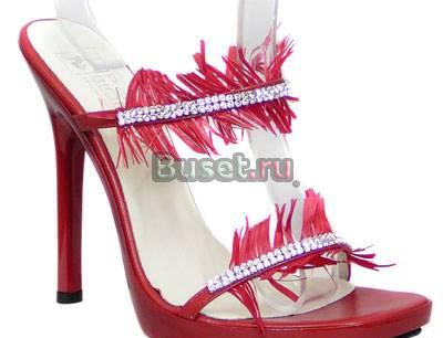 7558 F766 rossa Сабо женские Paolo Biondini Италия Москва
