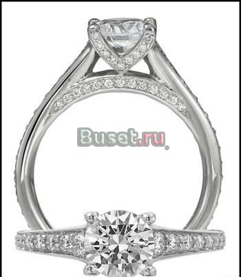 Кольцо с бриллиантами 1.50 карат Москва